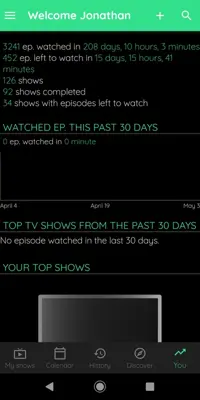 TV Show & Movie Tracker android App screenshot 5