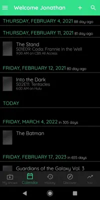 TV Show & Movie Tracker android App screenshot 6